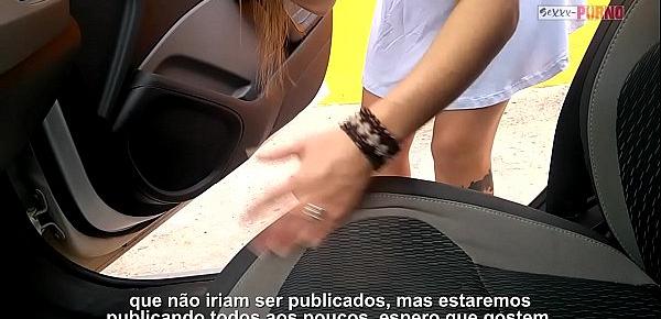  Casada safada chupando e se exibindo no meio da rua - sexxx-porno